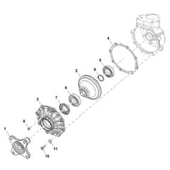 John Deere 1550 - PC12157 - Rear Spindle - ST786886