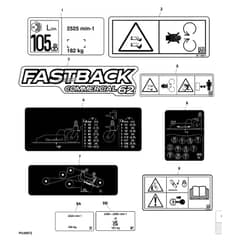 John Deere 1550 - PC12157 - Labels - ST788657
