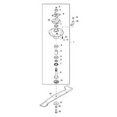 John Deere 1550 - PC12157 - Blade (020001 - ) - ST839241