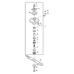 John Deere 1550 - PC12157 - Blade (030001 - ) - ST847258