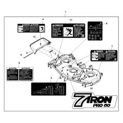John Deere 1550 - PC12157 - Mower Deck - ST945810