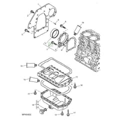 John Deere 1565 - PC10341 - Mounting Flange (070001 - ) - ST451951