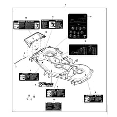 John Deere 1570 - PC12158 - Deck Shell ( - 030000) - ST1018188