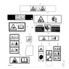 John Deere 1570 - PC12158 - Labels - ST769877