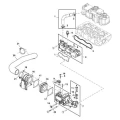 John Deere 1570 - PC12158 - Intake Manifold - ST783706