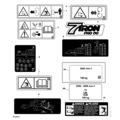 John Deere 1570 - PC12158 - Labels - ST785890
