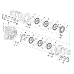 John Deere 1570 - PC12158 - Brake - ST786489