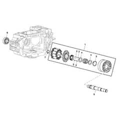 John Deere 1570 - PC12158 - Hydrostatic Transmission - ST786504