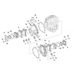 John Deere 1570 - PC12158 - Axle Housing - ST786832