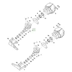 John Deere 1570 - PC12158 - Rear Gear - ST786880