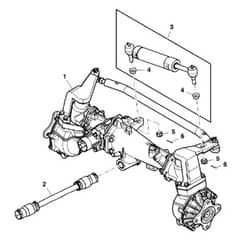 John Deere 1570 - PC12158 - Drive Axle - ST789335