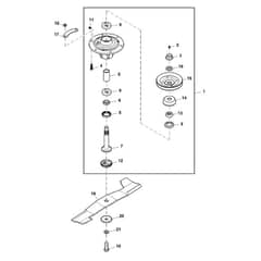 John Deere 1570 - PC12158 - Blade (030001 - ) - ST846962