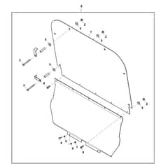 John Deere 1570 - PC12158 - Hydraulic Shielding - ST873336