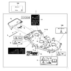 John Deere 1570 - PC12158 - Mower Deck (030001 - ) - ST945891