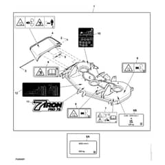 John Deere 1570 - PC12158 - Mower Deck (030001 - ) - ST945945