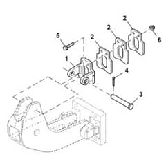 John Deere 1570 - PC12158 - Up Stop - ST945955