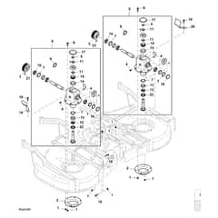 John Deere 1570 - PC12158 - Side Gear - ST975138