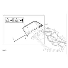 John Deere 1575 - PC12159 - Discharge Chute - ST1017041