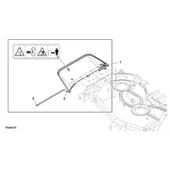 John Deere 1575 - PC12159 - Discharge Chute - ST1017064