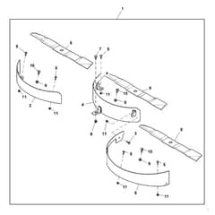 John Deere 1575 - PC12159 - Mulch Kit (070000 - ) - ST1017086