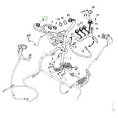 John Deere 1575 - PC12159 - Chassis Wiring (1/3) (070001 - ) - ST1017453