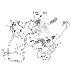 John Deere 1575 - PC12159 - Chassis Wiring (2/3) (070001 - ) - ST1017485