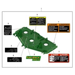 John Deere 1575 - PC12159 - Mower Deck (090001 - ) - ST1065208