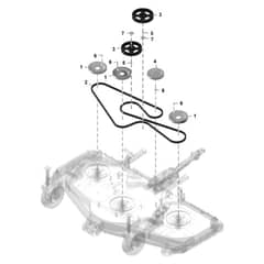 John Deere 1575 - PC12159 - Belt Idlers (100001 - ) - ST1065293