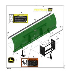 John Deere 1575 - PC12159 - Front Mower - ST1943108