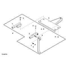 John Deere 1575 - PC12159 - Blade Lift - ST500987