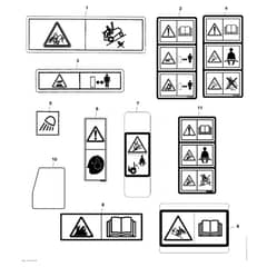 John Deere 1575 - PC12159 - Labels - ST769895