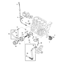 John Deere 1575 - PC12159 - Lubrication System - ST783760