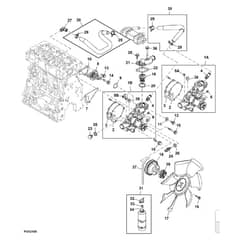 John Deere 1575 - PC12159 - Cooling Water - ST783812