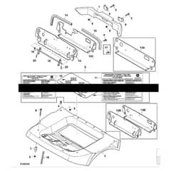 John Deere 1575 - PC12159 - Panel - ST784392