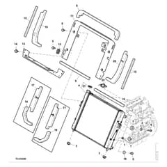 John Deere 1575 - PC12159 - Radiator - ST784462