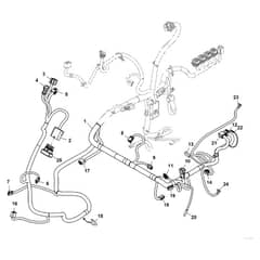 John Deere 1575 - PC12159 - Chassis Wiring (1/2) - ST784844