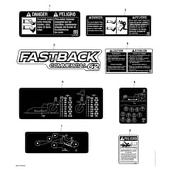 John Deere 1575 - PC12159 - Labels - ST786089