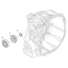 John Deere 1575 - PC12159 - Motor Gear - ST786827
