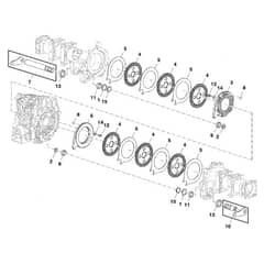 John Deere 1575 - PC12159 - Brake - ST786838