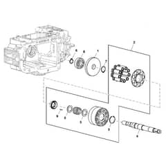 John Deere 1575 - PC12159 - Hydrostatic Transmission - ST786846