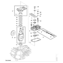 John Deere 1575 - PC12159 - Hydrostatic Transmission - ST786849