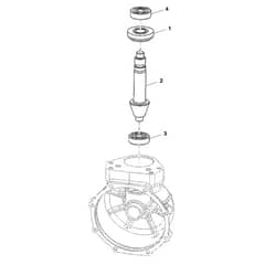 John Deere 1575 - PC12159 - Pinion Shaft - ST786884