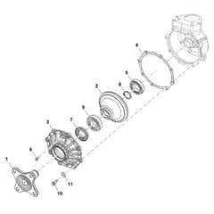 John Deere 1575 - PC12159 - Rear Spindle - ST786886