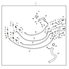 John Deere 1575 - PC12159 - Rear Auxiliary - ST787437