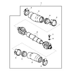 John Deere 1575 - PC12159 - Drive Shaft - ST789355