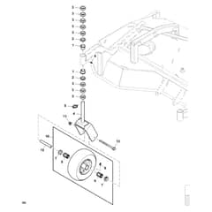 John Deere 1575 - PC12159 - Caster Wheels ( - 090000) - ST801238