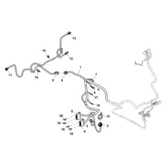 John Deere 1575 - PC12159 - Wiring Harness (2/2) - ST808668