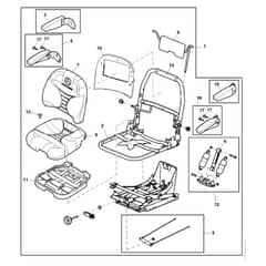 John Deere 1575 - PC12159 - Comfort Adjust - ST815549