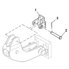 John Deere 1575 - PC12159 - Up Stop - ST945936