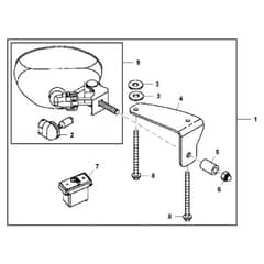 John Deere 1575 - PC12159 - Rear Work ( - 100000) - ST952637